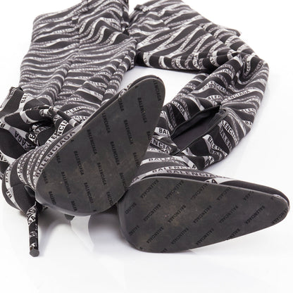 Women's Balenciaga Pantashoe Heel Boots Pants