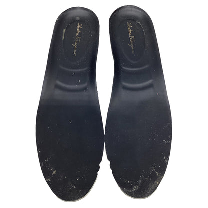 Women's Salvatore Ferragamo Monster Trainers in Black Nylon