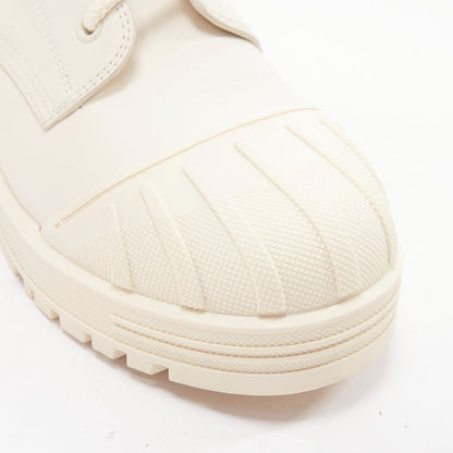 Women's Dior Rubber Cap Combat Boots