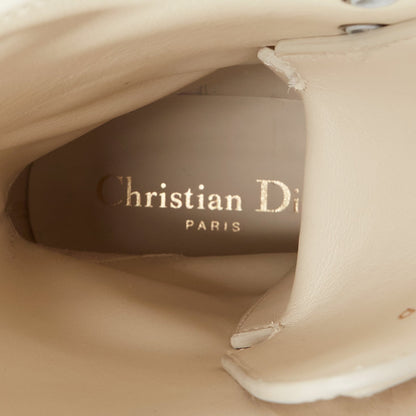 Women's Dior Rubber Cap Combat Boots