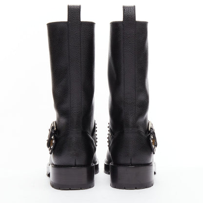 Women's Louis Vuitton Monogram Motorcycle Boots