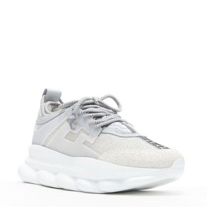 Men's Versace Chain Reaction Crystal Sneakers
