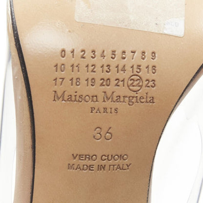 Women's Maison Margiela Tabi PVC Heel Pumps