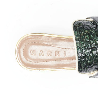 Women's Marni Patent Point Toe Slip On Mules