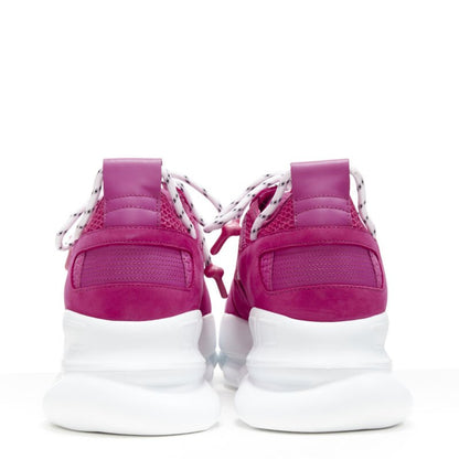 Men's Versace Chain Reaction Pink Sneakers