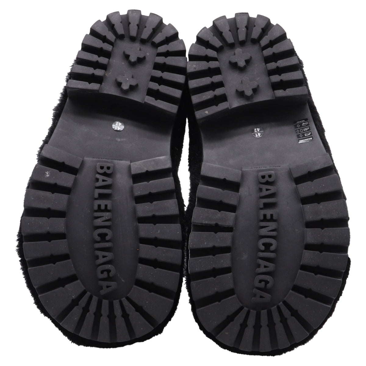 Men's Balenciaga Alaska Low Boots in Black Synthetic