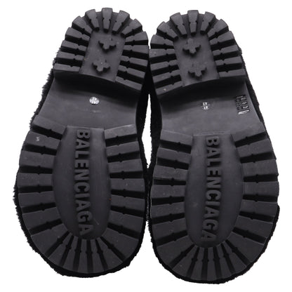 Men's Balenciaga Alaska Low Boots in Black Synthetic