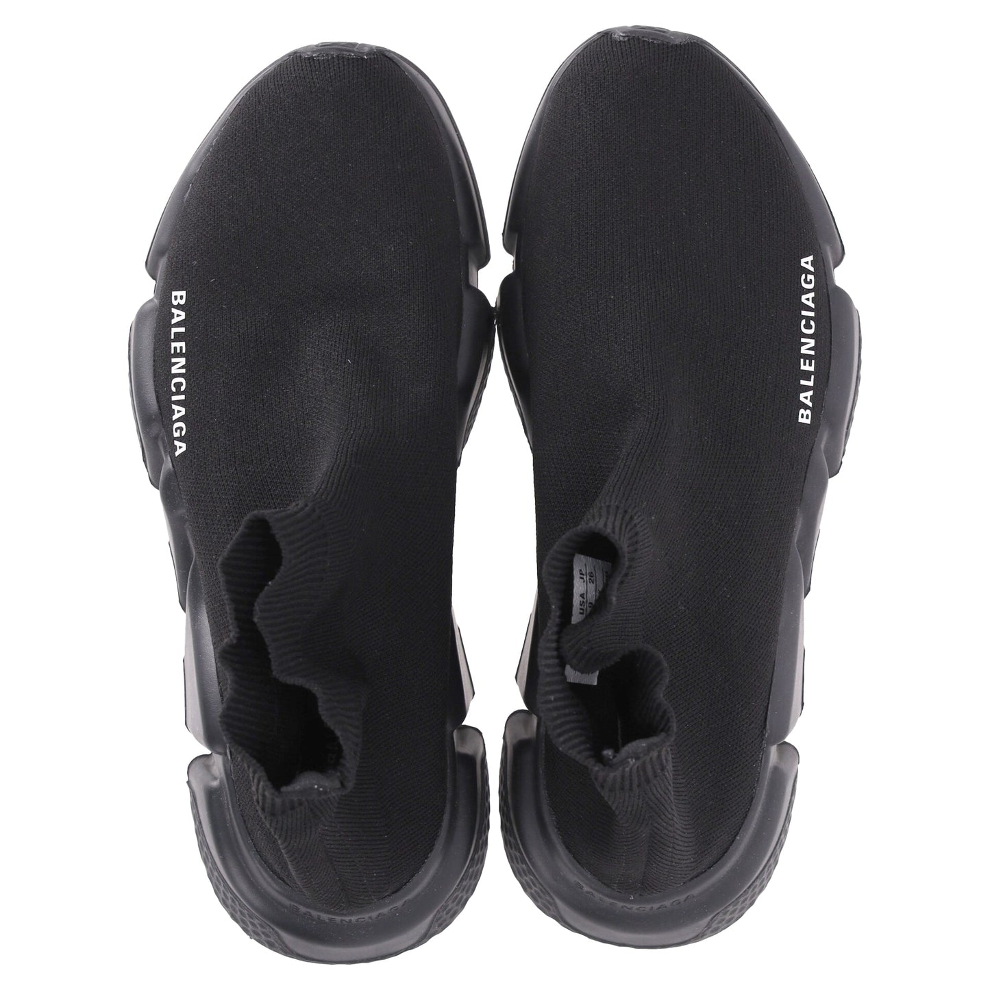 Women's  Balenciaga Speed Trainer Shoes in Black Polyester