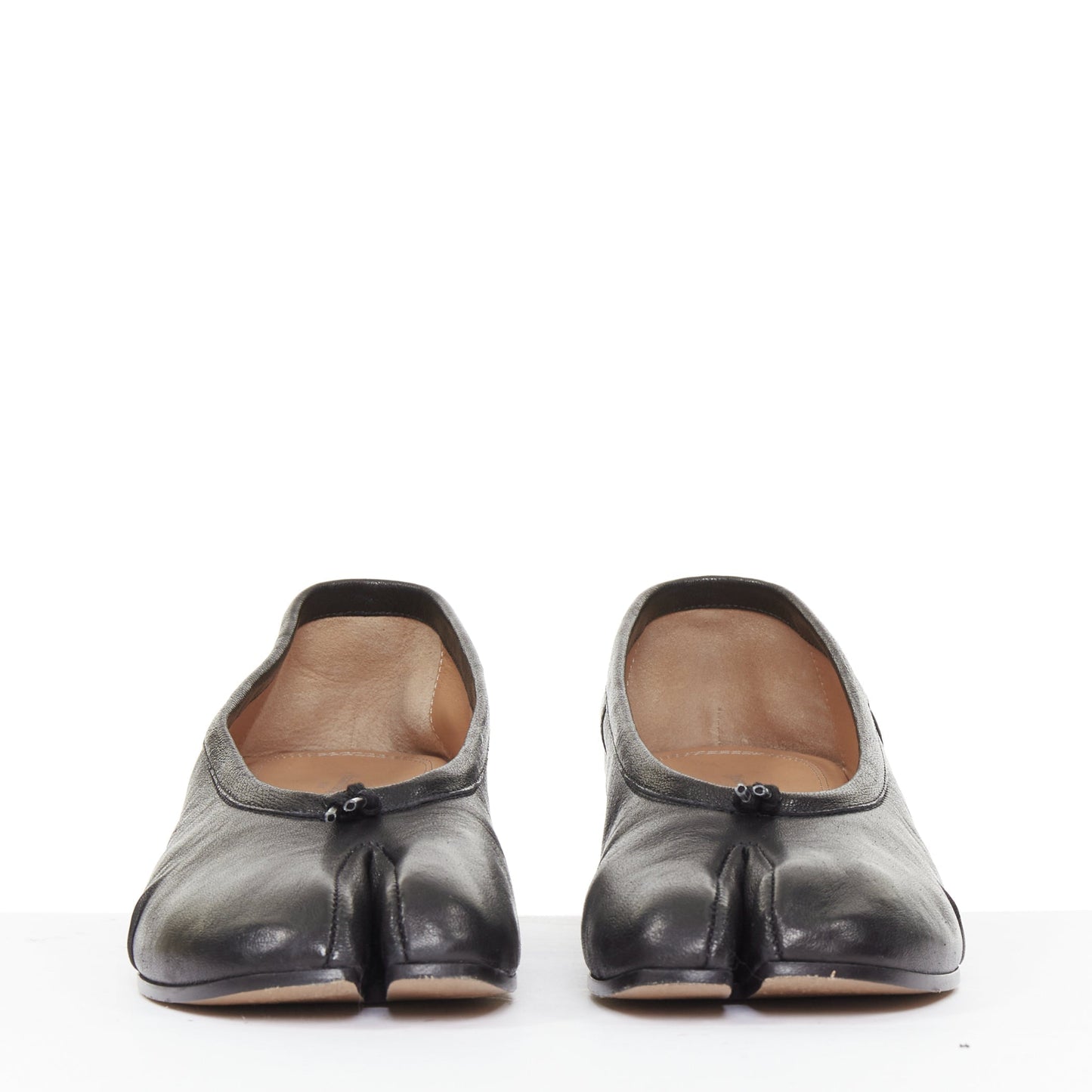 Women's Maison Margiela Tabi Ballerina leather split toe pump