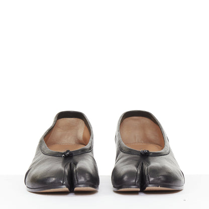 Women's Maison Margiela Tabi Ballerina leather split toe pump