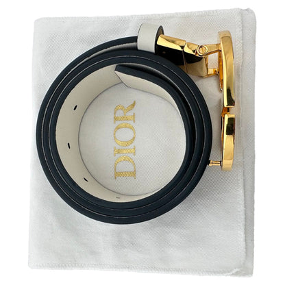 Christian Dior 30 Montaigne in Black Calfskin Leather
