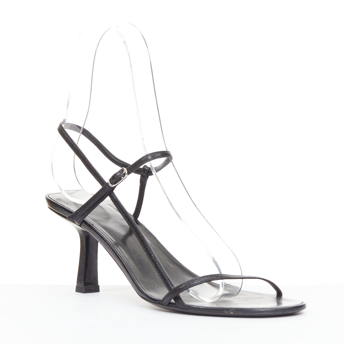 Women's The Row Bare minimalist slim straps spool heel sandals