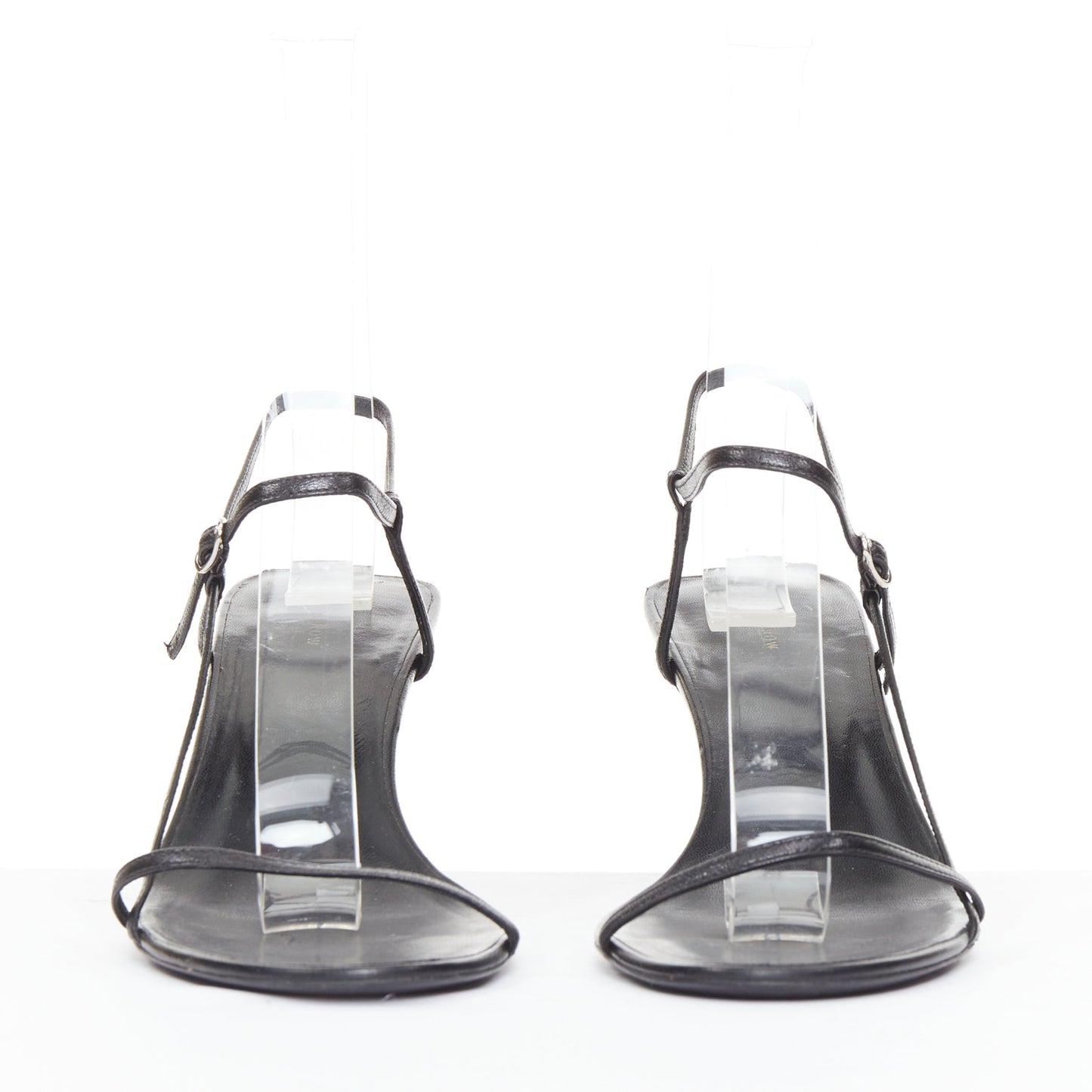 Women's The Row Bare minimalist slim straps spool heel sandals