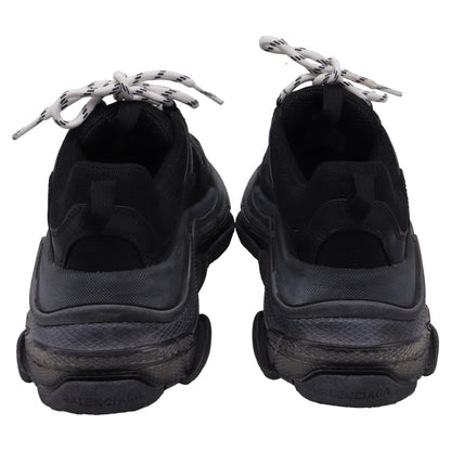 Women's  Balenciaga Triple S Sneakers in Black Polyester