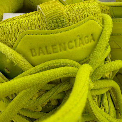 Men's  Balenciaga Track Sneakers in Neon Yellow Polyurethane
