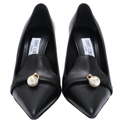 Women's Jimmy Choo Felicitie 95 Pumps in Black Leather