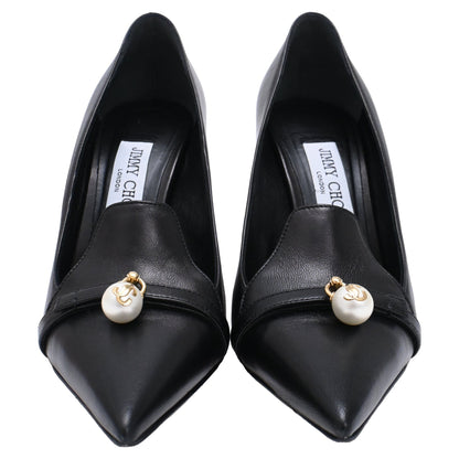 Women's Jimmy Choo Felicitie 95 Pumps in Black Leather