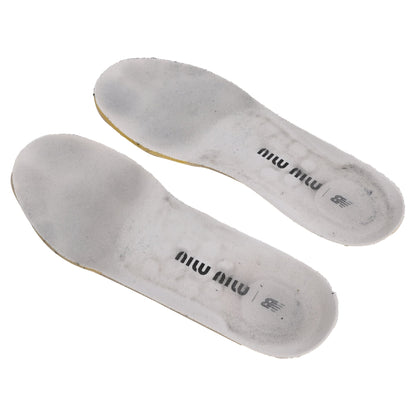 Women's Miu Miu x New Balance 530 SL Sneakers in White Suede