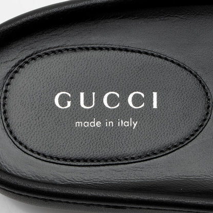 Women's Gucci Leather Horsebit Ballet Mules- Size 8.5 / 38.5