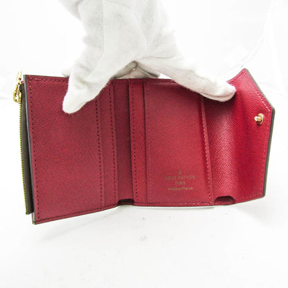 Zoe Wallet Monogram Canvas and Leather