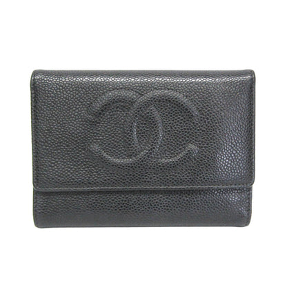 Timeless CC Flap Wallet Caviar Small