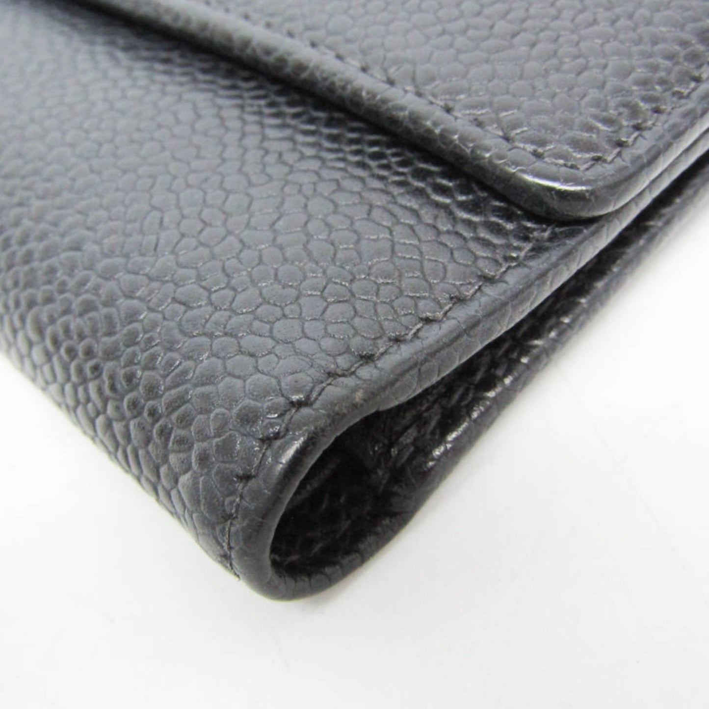 Timeless CC Flap Wallet Caviar Small