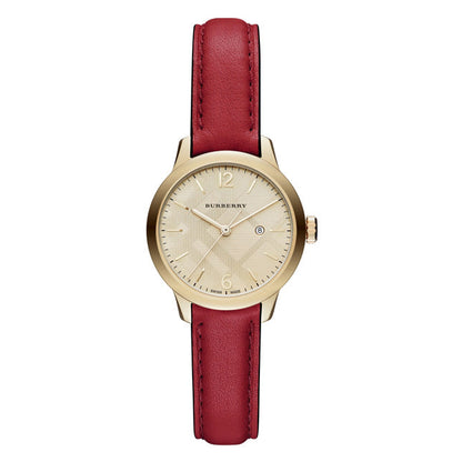 Burberry Classic Ladies' 32mm Red Gold Watch