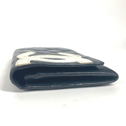 Cambon Bifold Wallet Quilted Lambskin Long