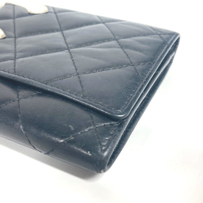 Cambon Bifold Wallet Quilted Lambskin Long
