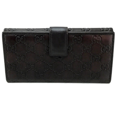 Bow Continental Wallet Guccissima Leather