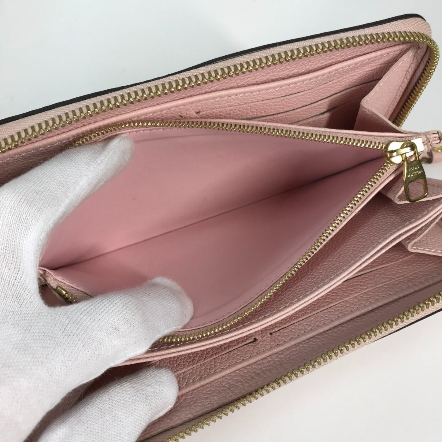 Zippy Wallet Bicolor Monogram Empreinte Giant