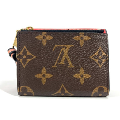 Sarah Tuileries Wallet Monogram Canvas and Leather
