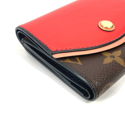 Sarah Tuileries Wallet Monogram Canvas and Leather