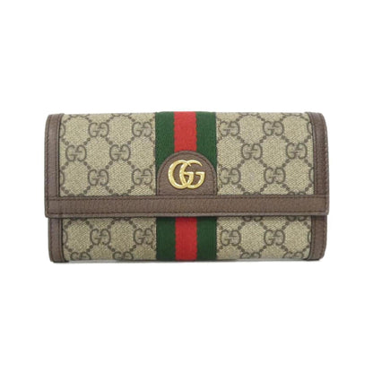 Ophidia Continental Wallet GG Coated Canvas
