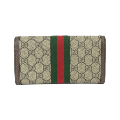 Ophidia Continental Wallet GG Coated Canvas