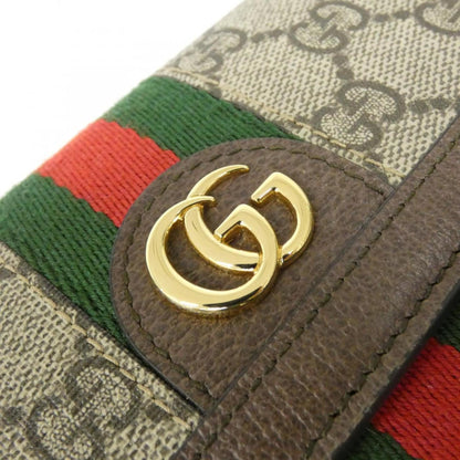 Ophidia Continental Wallet GG Coated Canvas