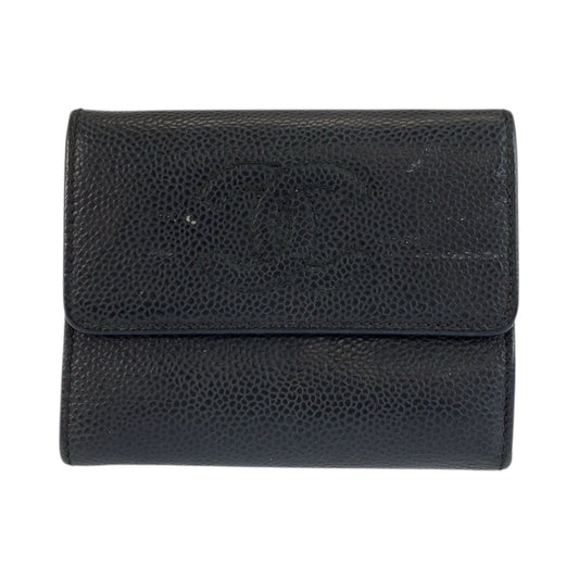 CC Compact Wallet Caviar