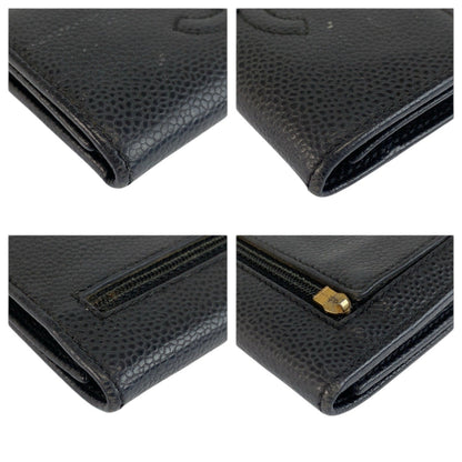 CC Compact Wallet Caviar