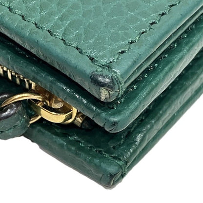 GG Marmont Zip Around Wallet Leather