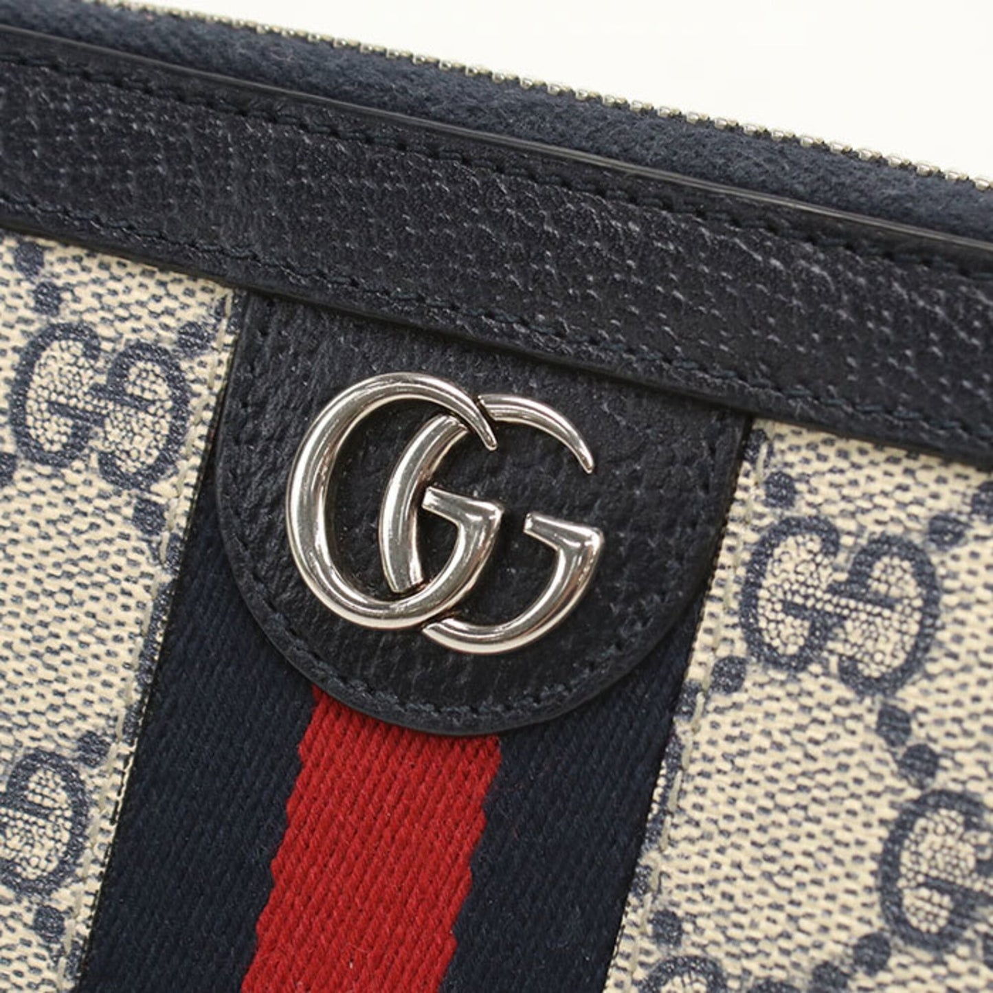 Ophidia Zip Around Wallet GG Coated Canvas