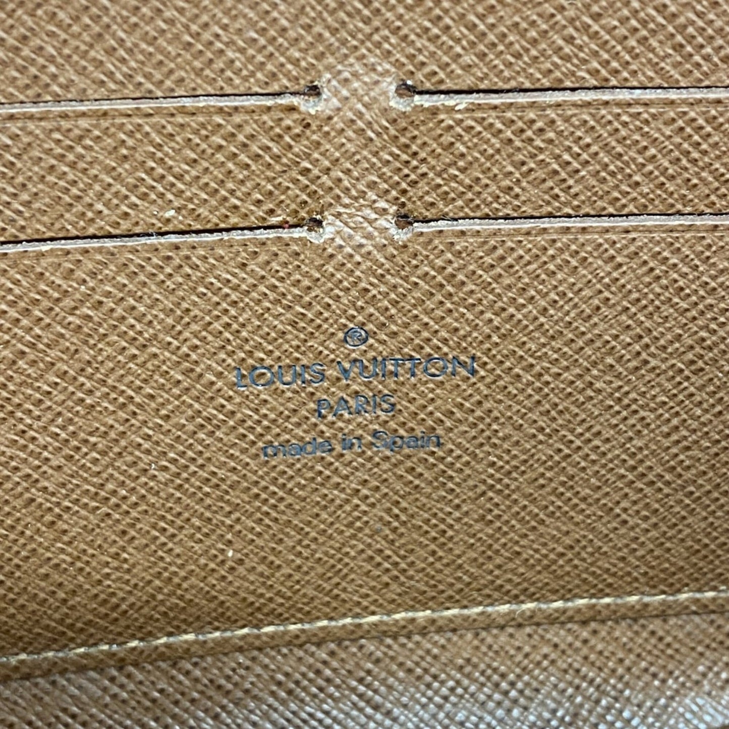 Zippy Wallet Monogram Canvas