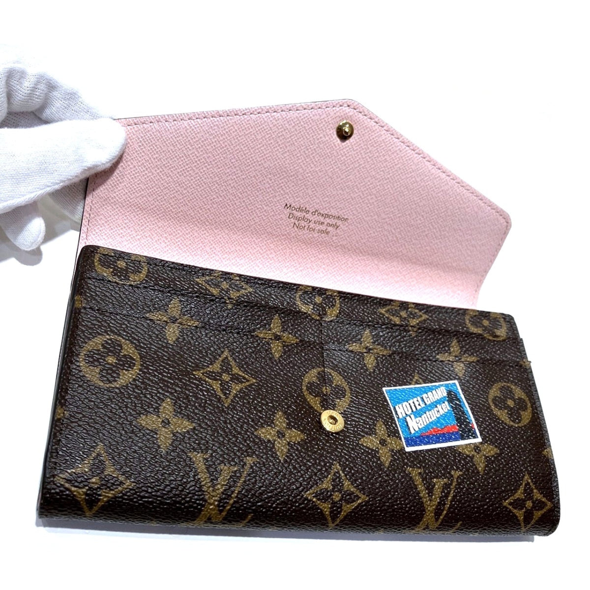 Sarah Wallet NM Limited Edition World Tour Monogram Canvas
