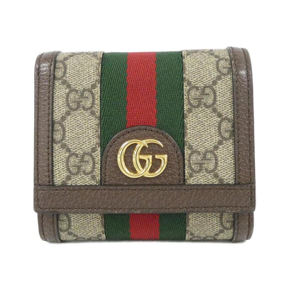 Ophidia French Flap Wallet GG Coated Canvas Compact