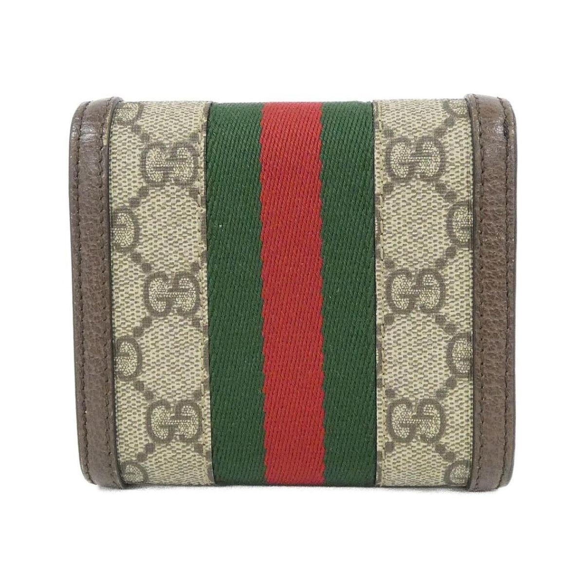 Ophidia French Flap Wallet GG Coated Canvas Compact