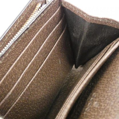 Ophidia French Flap Wallet GG Coated Canvas Compact