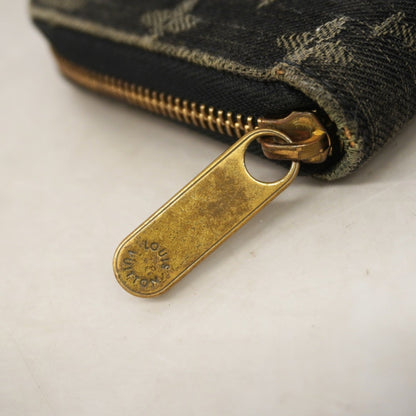 Zippy Wallet Denim
