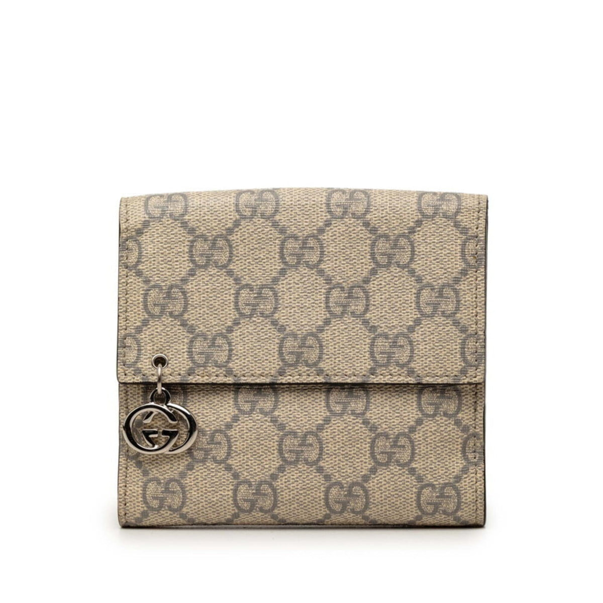 Ophidia French Flap Wallet GG Coated Canvas Compact