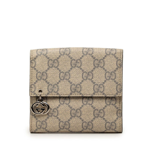 Ophidia French Flap Wallet GG Coated Canvas Compact