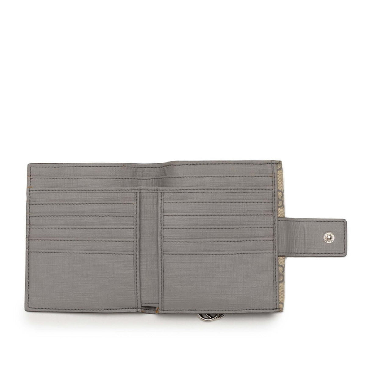 Ophidia French Flap Wallet GG Coated Canvas Compact