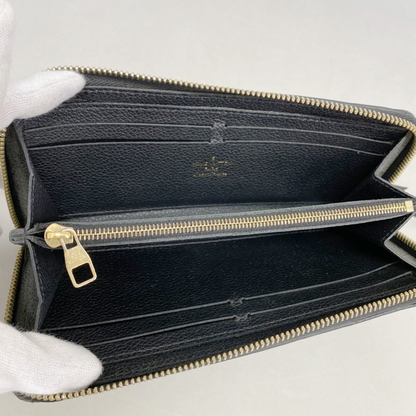 Clemence Wallet Monogram Empreinte Leather